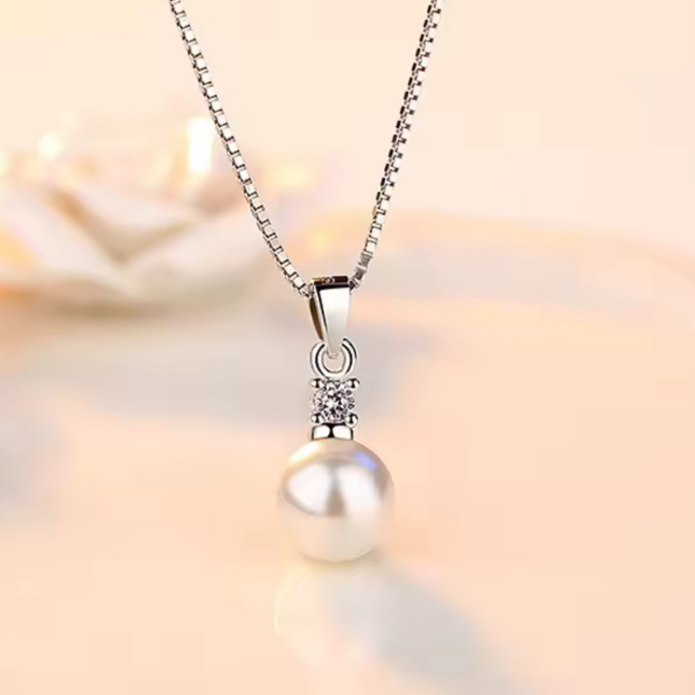 Grace Drop Pearl Necklace