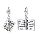 Faith Book Charm