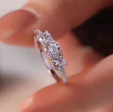 The Trinity Ring – Three-Stone Promise Ring