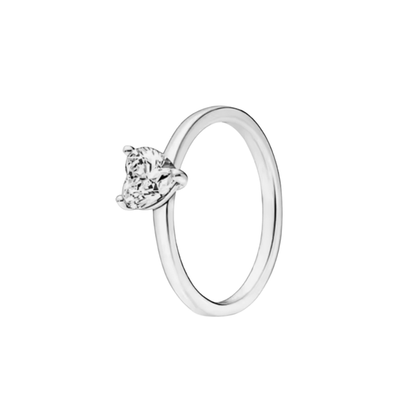 The Lydia Ring – Pure Heart Solitaire