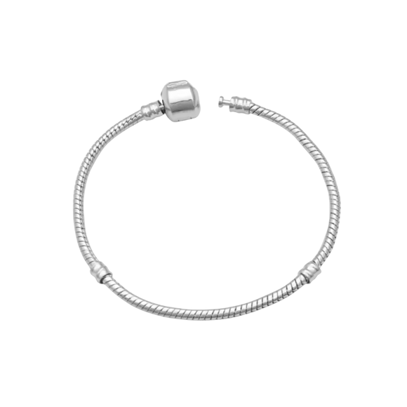 Signature Charm Snake Chain Bracelet