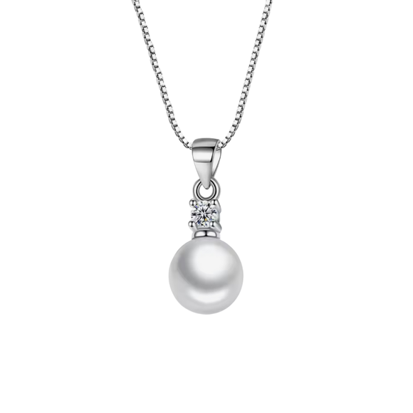 Grace Drop Pearl Necklace