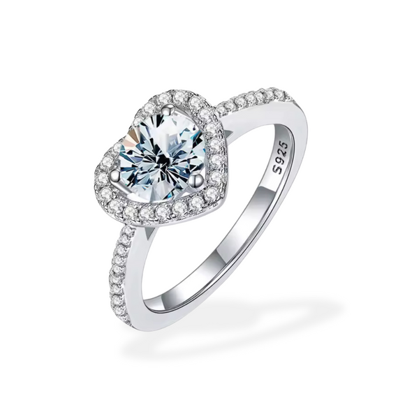 Eliana Ring – Heart Cut Band