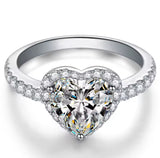 Eliana Ring – Heart Cut Band