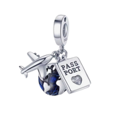 Wanderlust Passport Charm