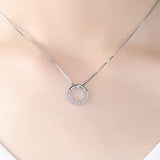 Everlasting Halo Necklace