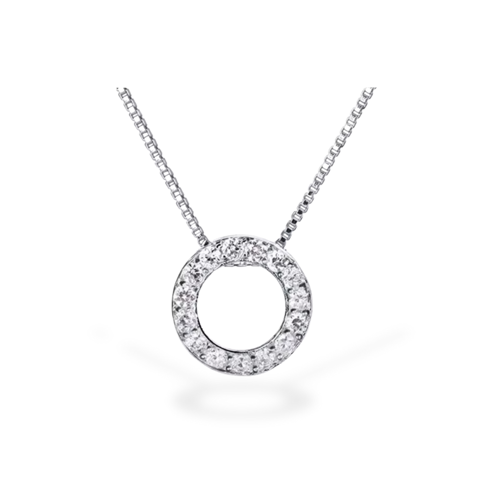 Everlasting Halo Necklace